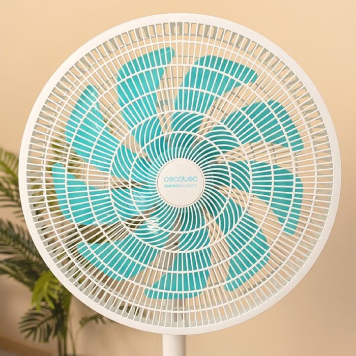 Ventilador de pedestal Cecotec EnergySilence 550 3 en 1, altura ajustable hasta 135 cm, diámetro 30 cm, 60 W