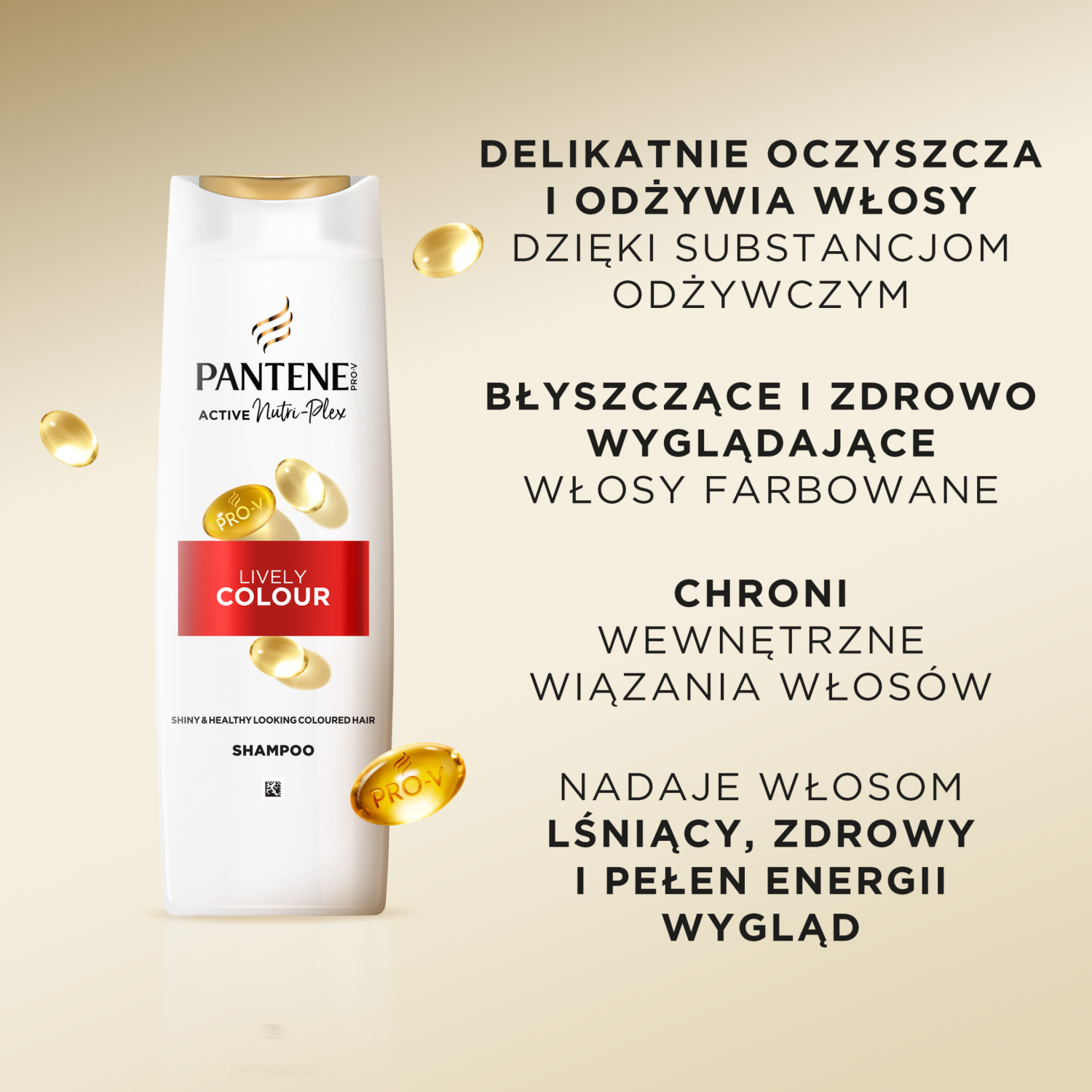 Pantene Color Protection -shampoo 400ml Pro-V Värisuoja ja Kiilto