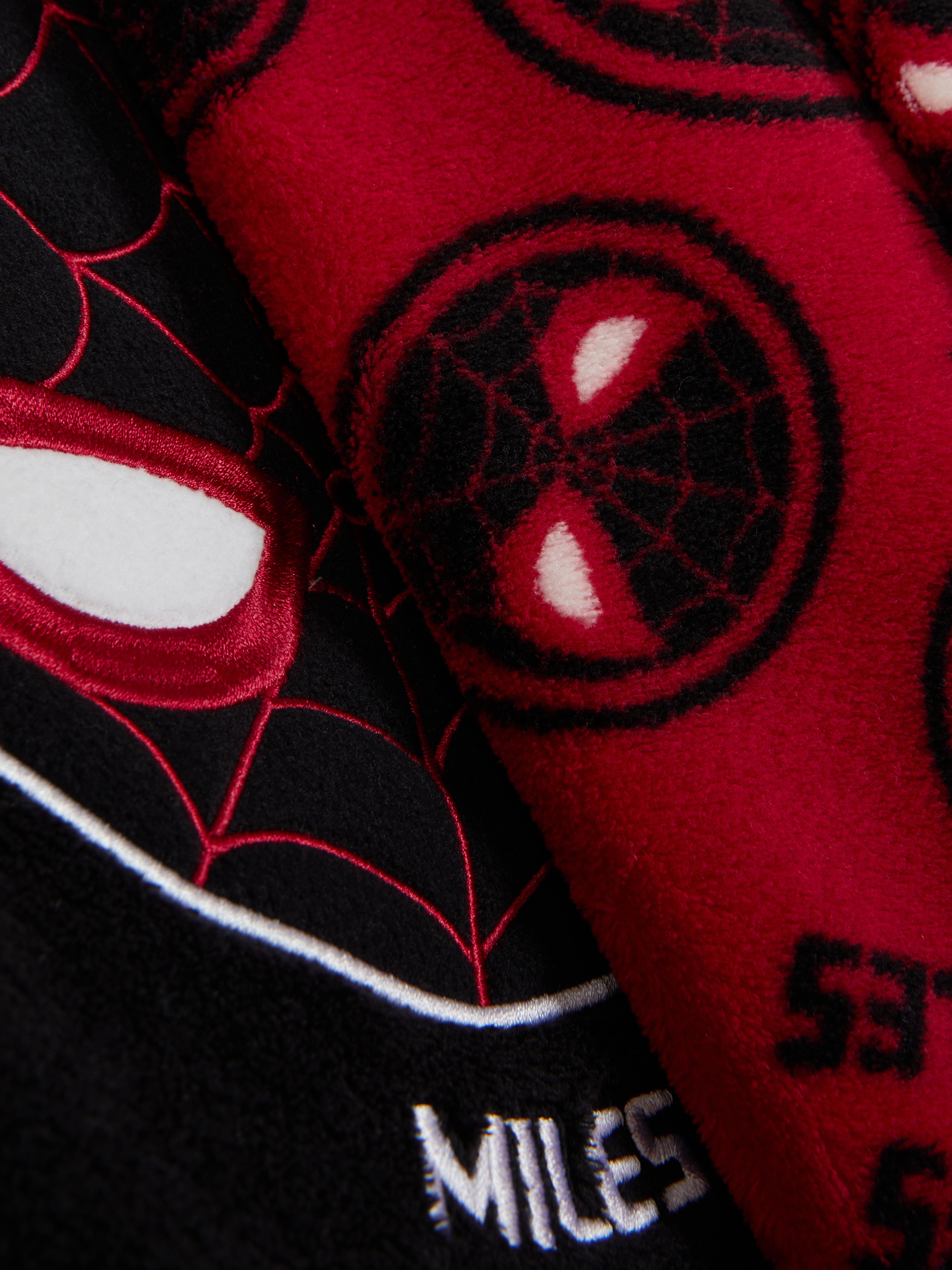Pijamale din fleece Marvel Spider-Man Miles Morales O pijamale din fleece Marvel cu top cu mânecă lungă și pantaloni lungi