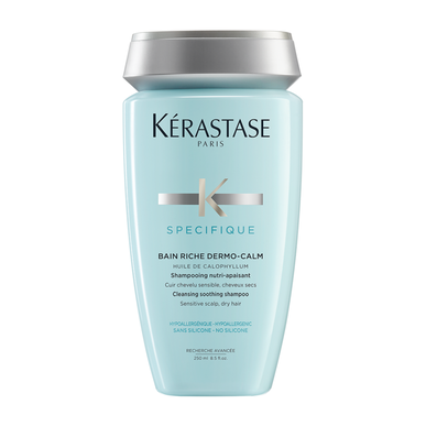 Kérastase Specifique Bain Riche Dermo-Calm Beroligende Sjampo for Sensitiv, Tørr Hodebunn 250 ml