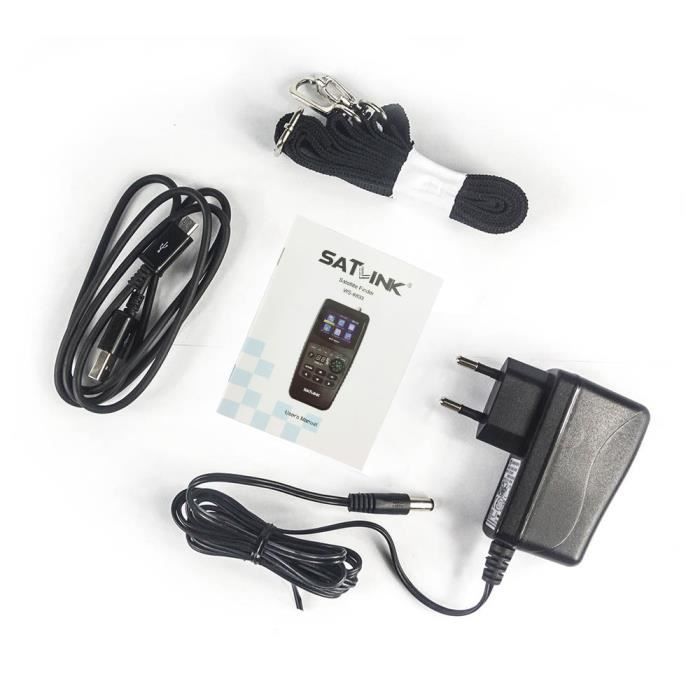 Satlink WS-6933 2.1 inch LCD Screen DVB-S2 FTA C&KU Band 6933 WS6933 Digital Satellite Finder Meter