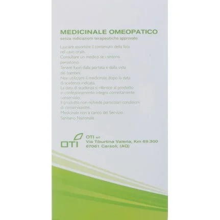 Composé OTI Bio Ar 20 flacons de solution saline de 2 ml