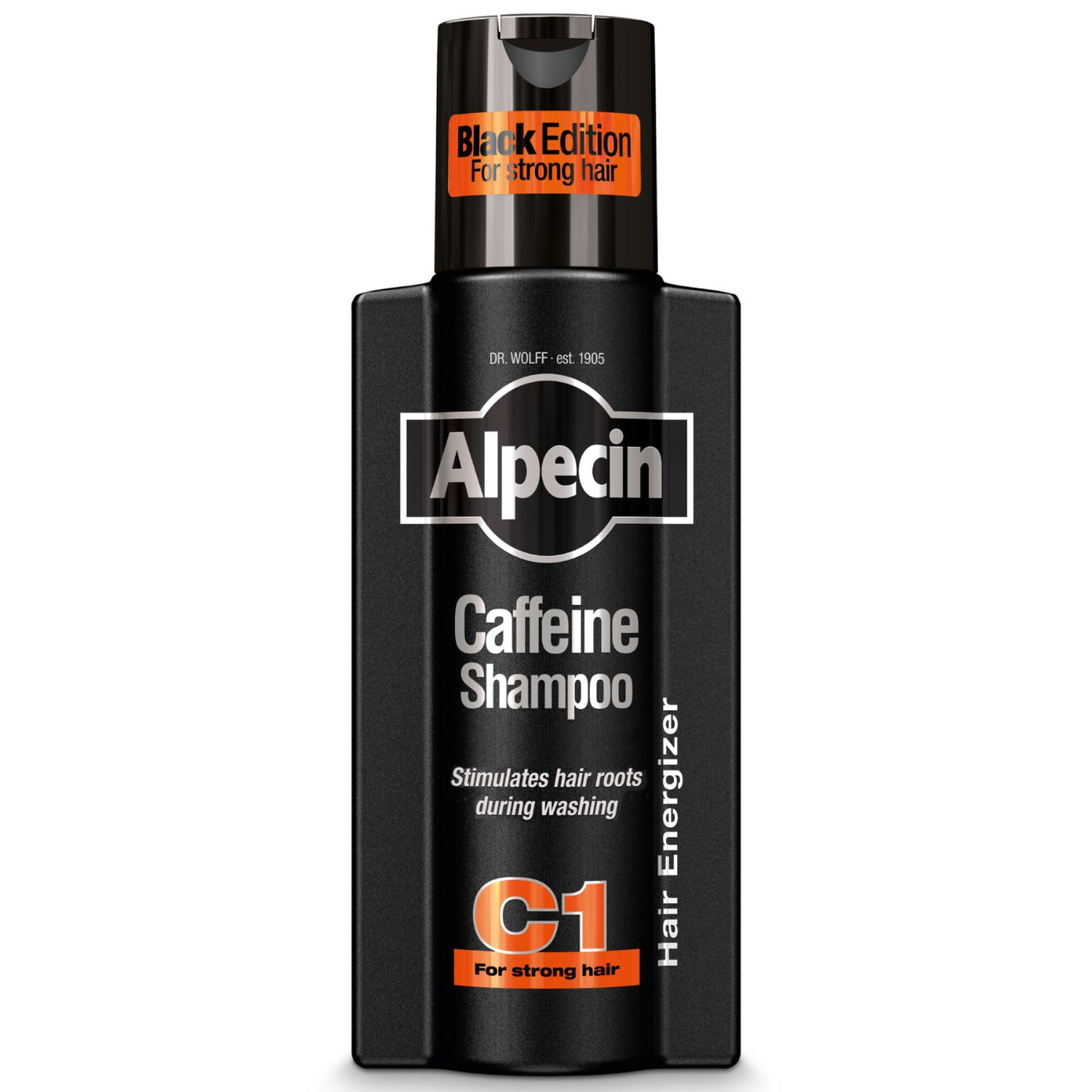Shampooing Alpecin à la caféine C1 Édition Noire