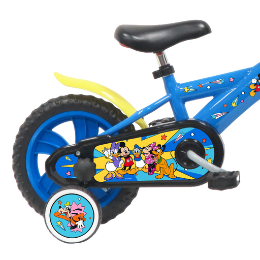  Bicicleta infantil Mickey Mouse de 30 cm (12 polegadas) para crianças de 3 a 5 anos.