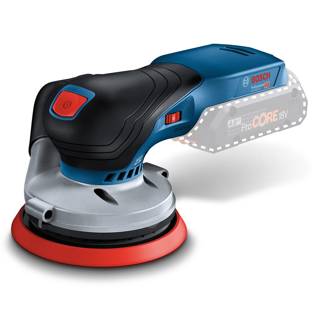 BOSCH 18 V Akku-Exzenterschleifer 125 mm Skin GEX 18 V-125 0601372241