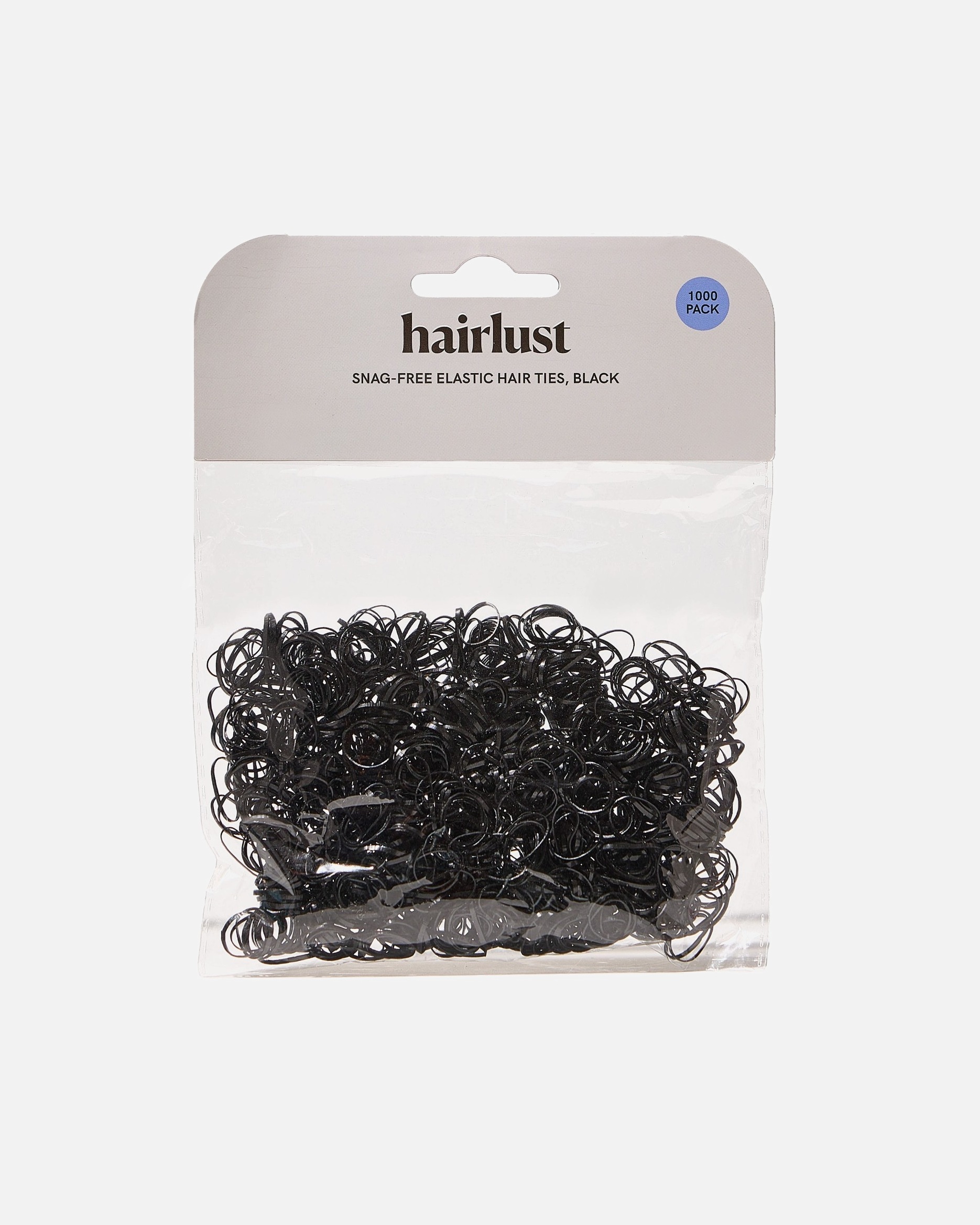 „Hairlust“ plaukų gumytės, 1000 vnt. pakuotėje – 1 vnt.