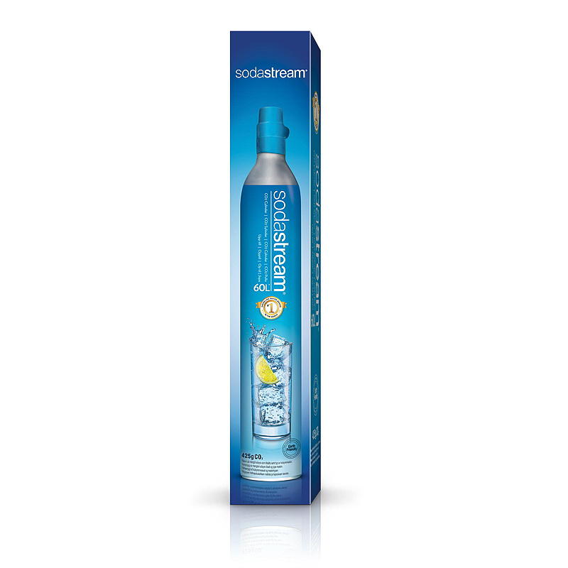 Bottiglia per acqua gassata Sodastream 60 l, extra, Sodastream