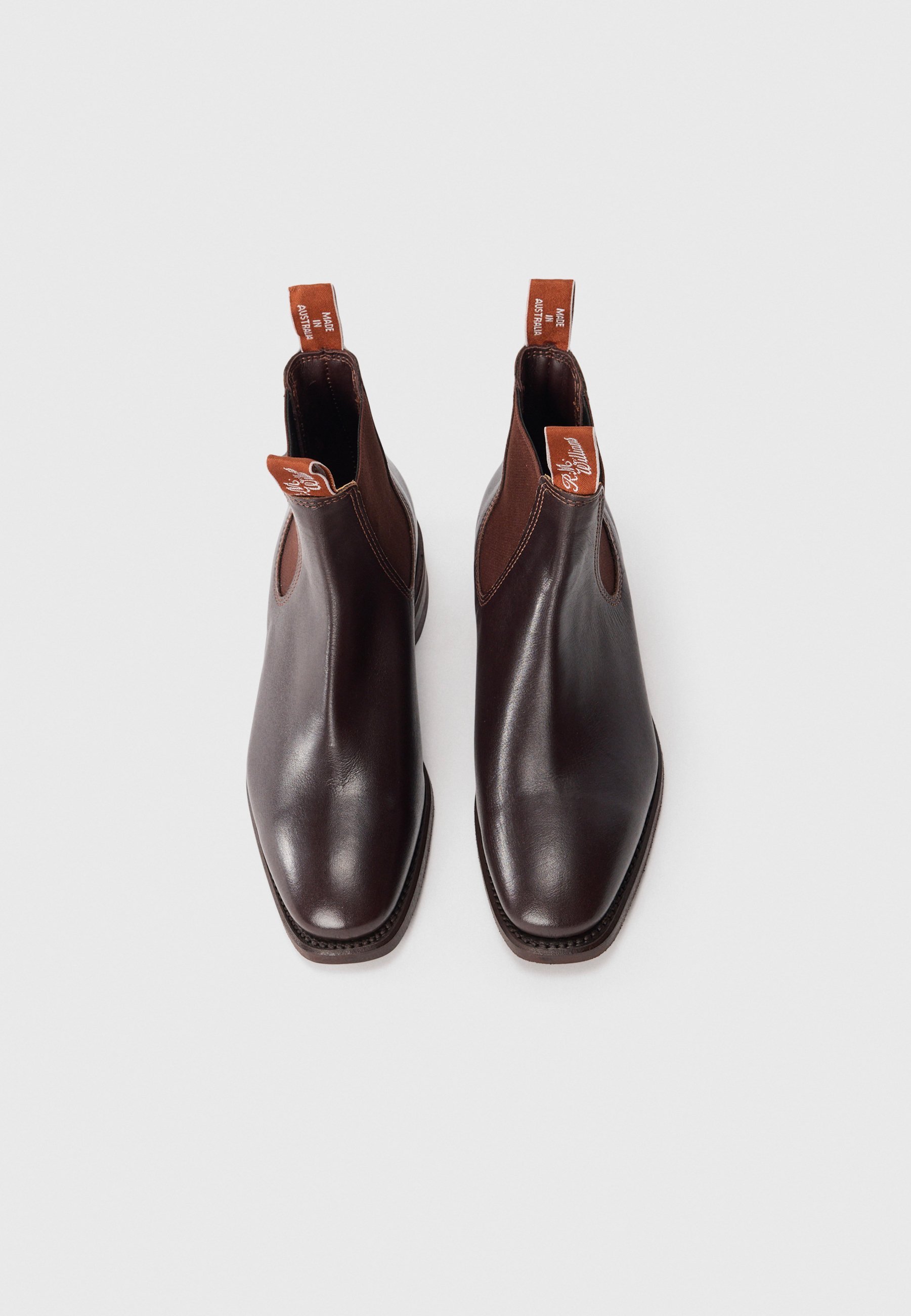 RM WILLIAMS COMFORT CRAFTSMAN UNISEX - Klassieke enkellaarsjes - kastanjebruin