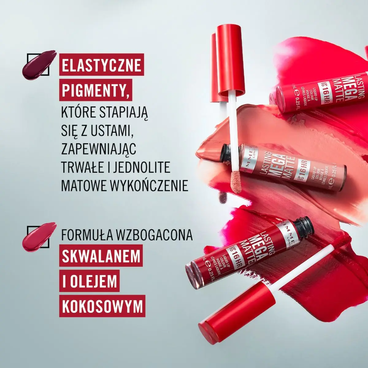 Rimmel Lasting Mega Matte Pomadka do ust 910 Fuchsia Flush