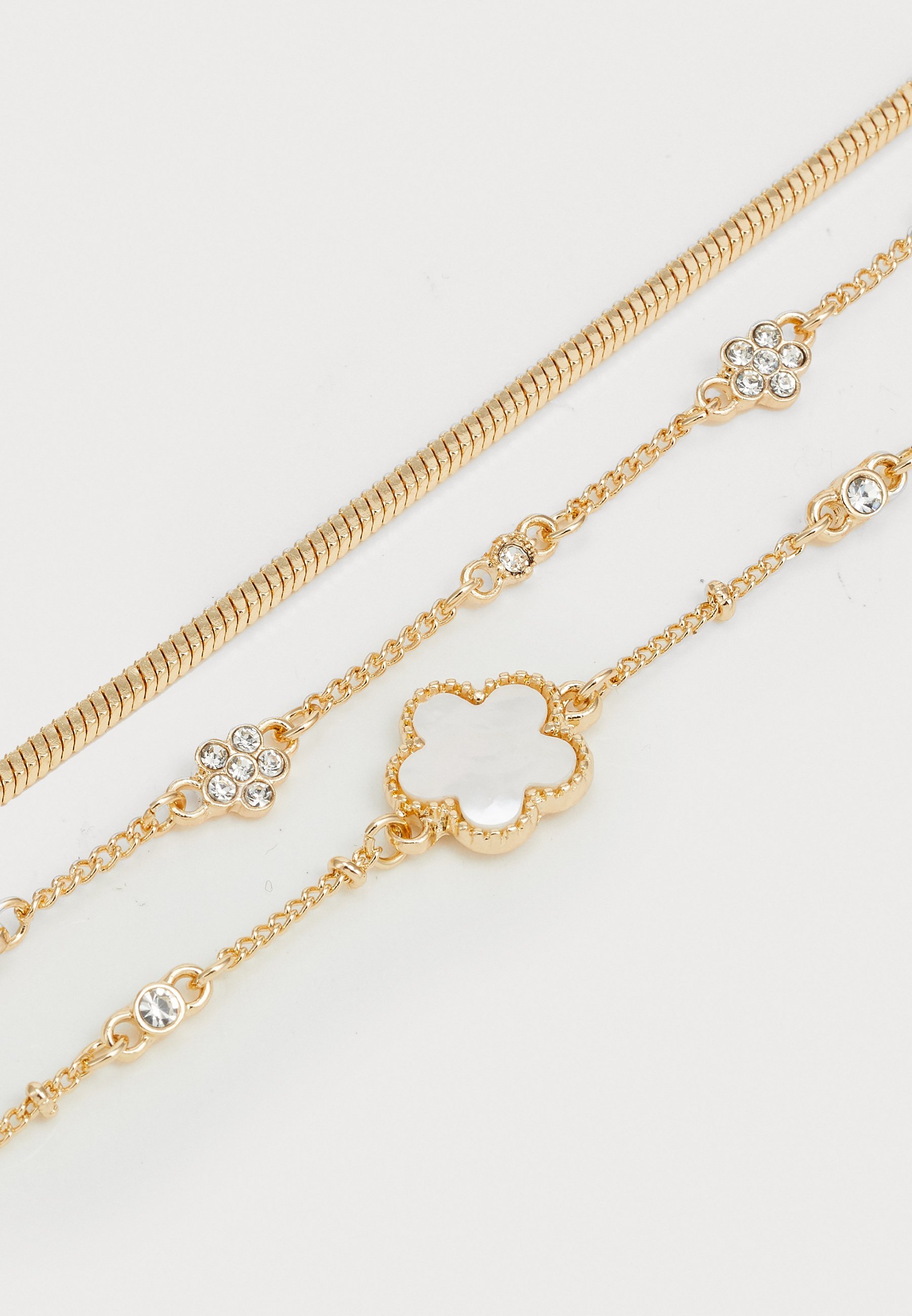 Anna Field 3-delige set - Armband - goudkleurig