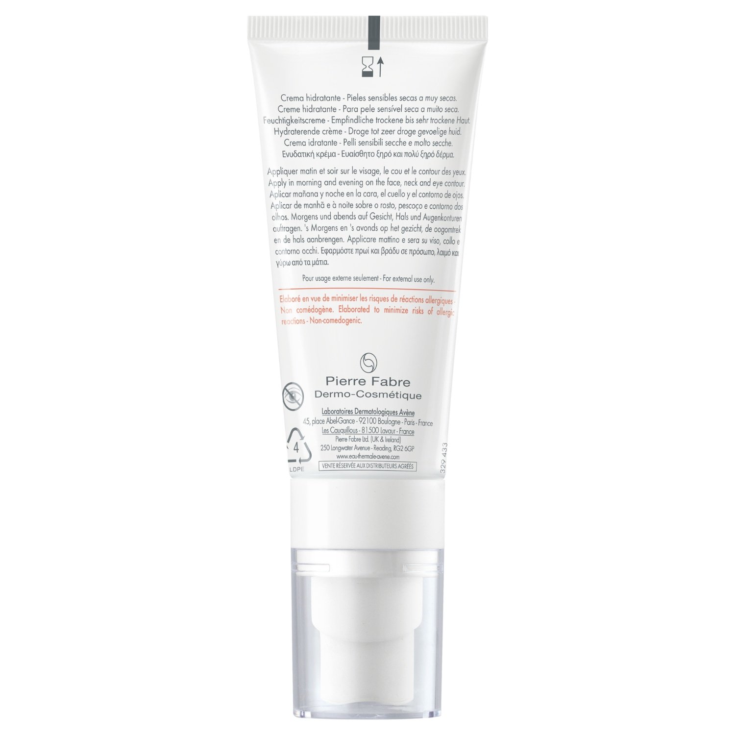 Avène Tolérance Hydra-10 Hidratantna krema za lice – 40 ml