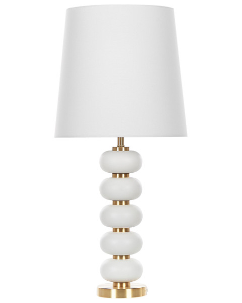 Lampa stołowa  Metal Biały