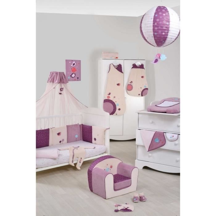 Peluche ovalado DOMIVA con etiqueta y clip para chupete - Birdy