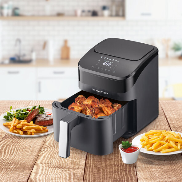 Digitale airfryer, 4 liter, 1400 W