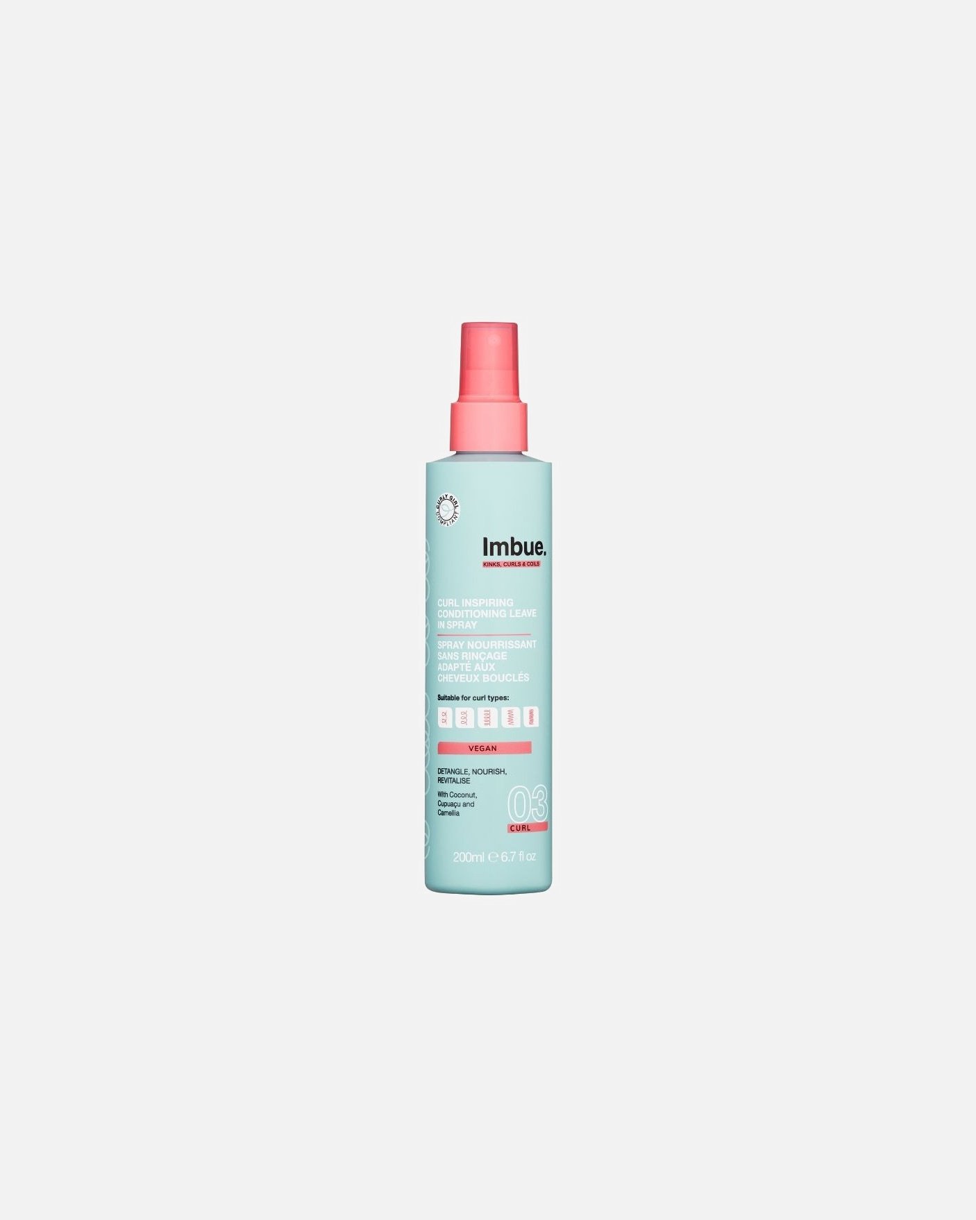 IMBUE. Balzam brez izpiranja Curlinspiring balzam brez izpiranja v spreju - 200 ml