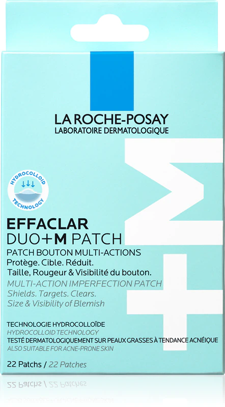 Adesivos La Roche-Posay Effaclar DUO+M para pele problemática contra acne.