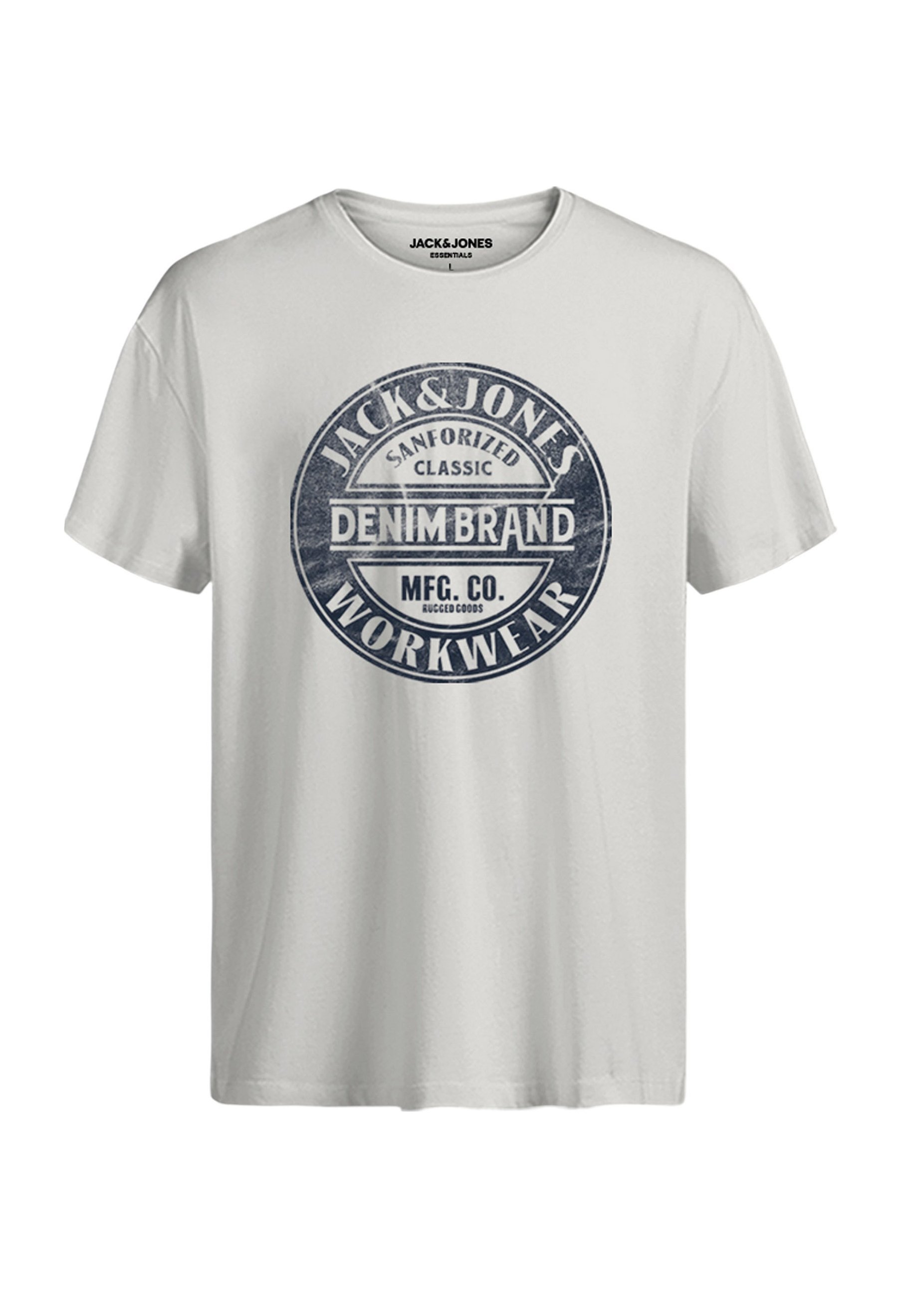 Jack & Jones JEANS SS O-NECK 5PK - Koszulka z nadrukiem - zestaw wine-vintage:w rosin black clouddancer navyblazer