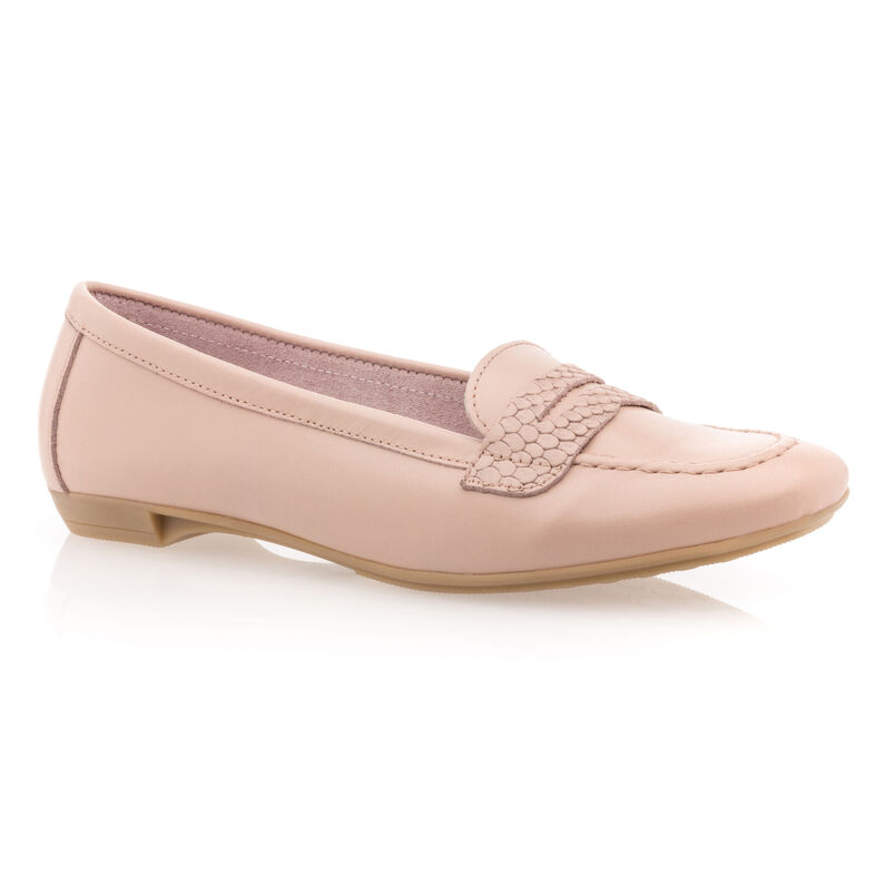 Naisten pinkit loaferit/veneilykengät