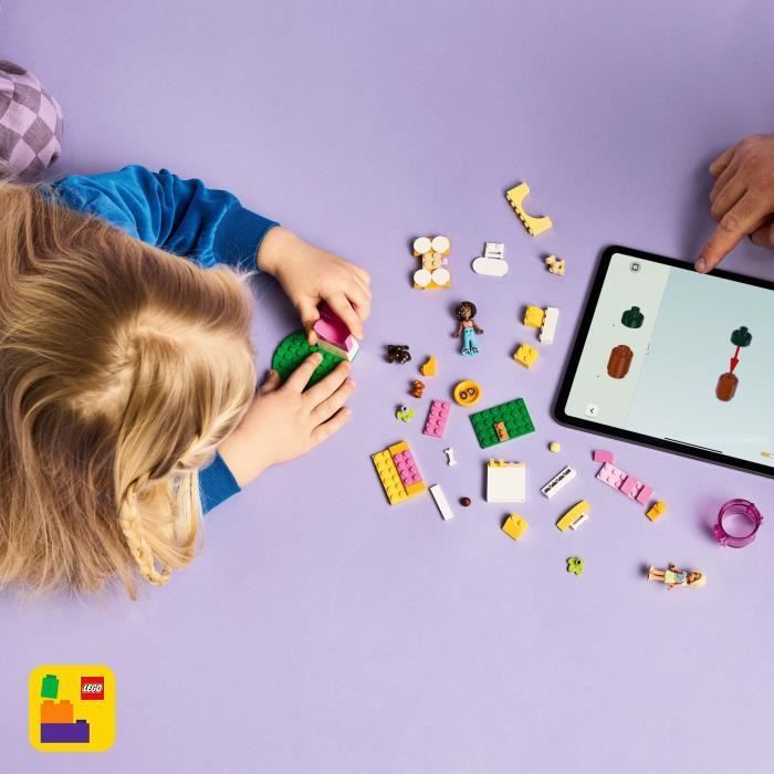LEGO Friends 42665 Puppy Playground - Creative Play for Ages 4+ - Slide