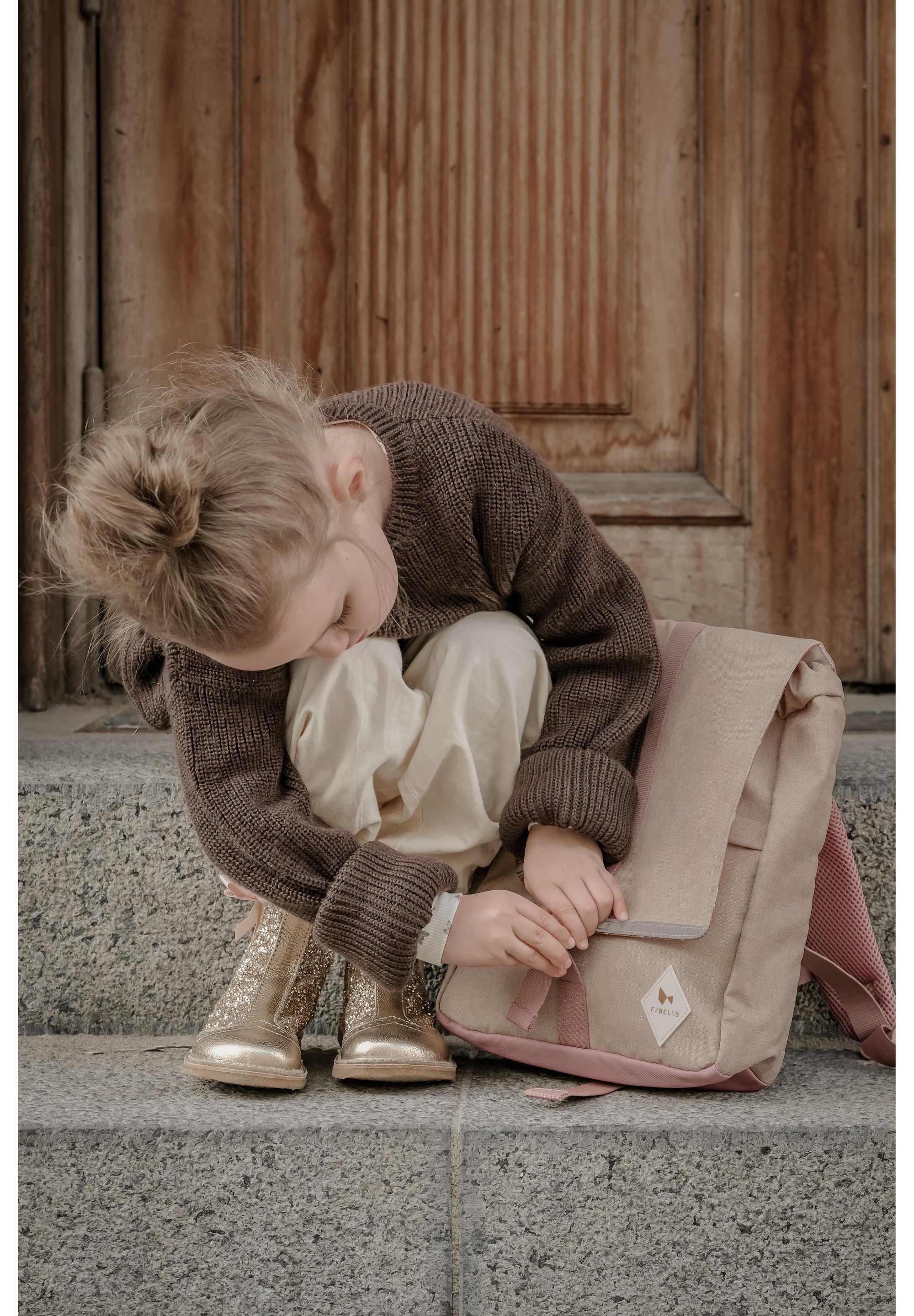 Fabelab PETIT SAUVAGE DANS L'ÂME - Sac à dos - caramel
