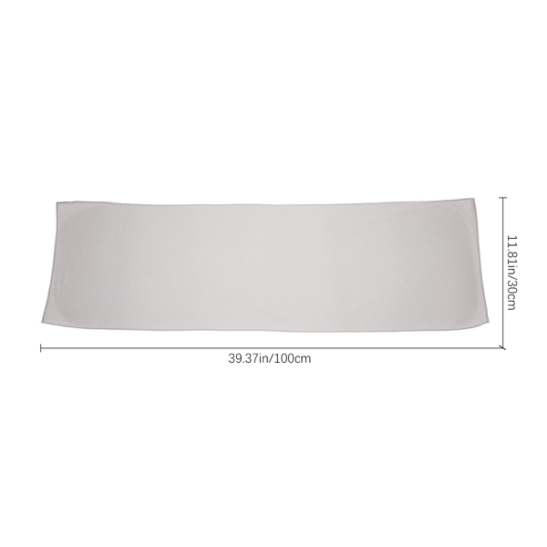 Livingandhome Schnelltrocknendes Handtuch – Hellgrau