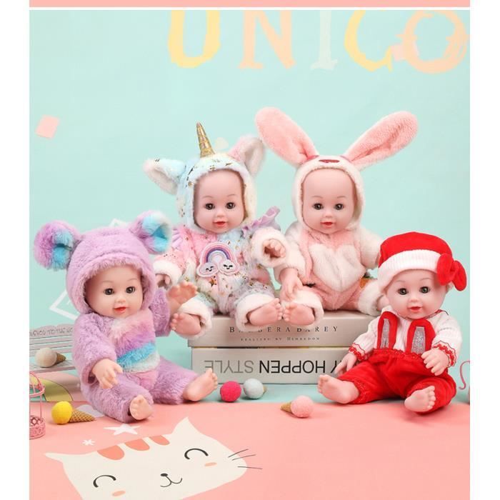 Reborn-Babypuppe – LPNOVE – 30 cm – Silikon – individuell gestaltbar – Begleitet dich in die Badewanne
