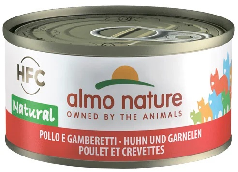 ALMO NATURE Almo Nature Poulet Crevettes Aliment pour chat 70 g