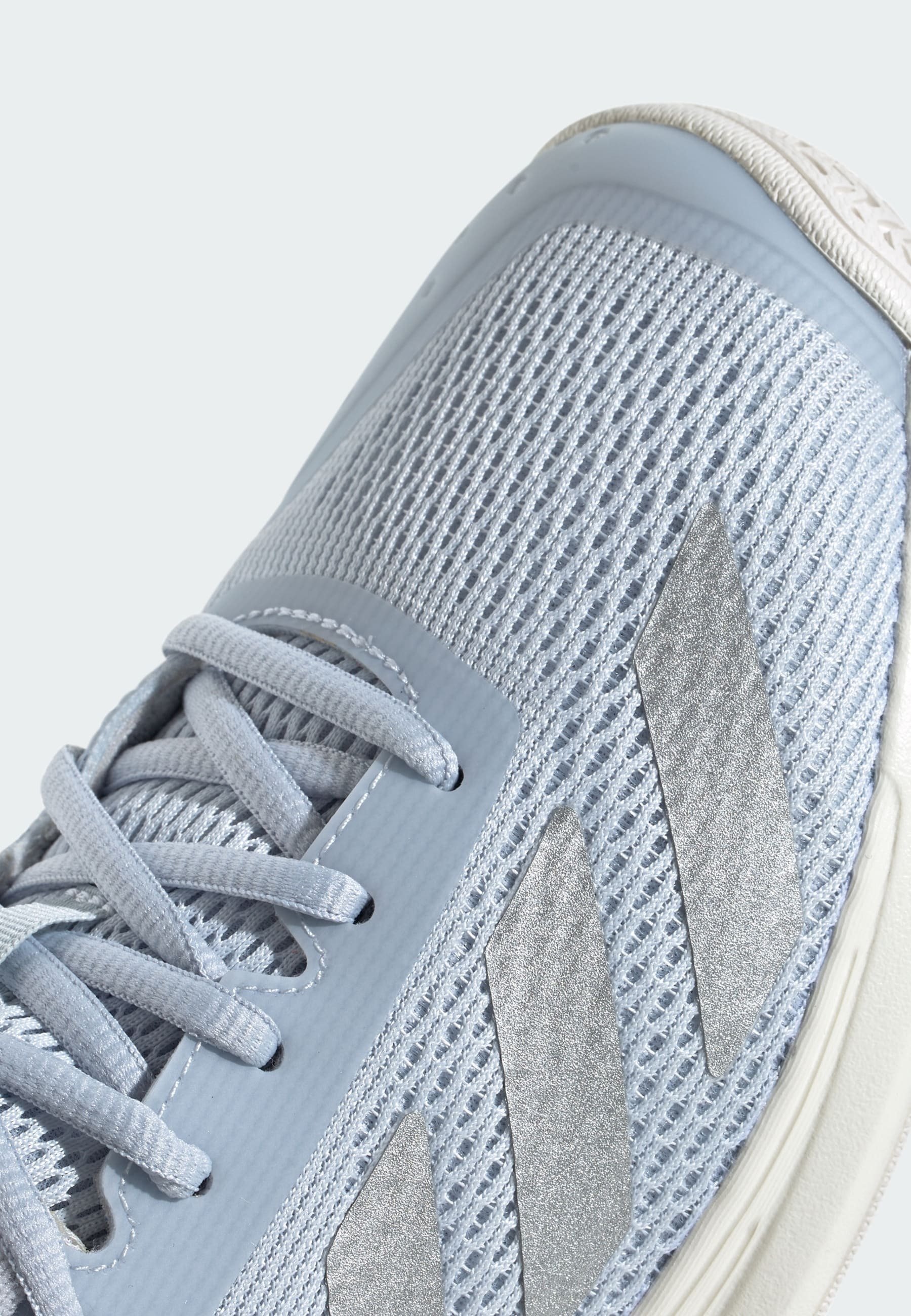 adidas Performance PICKLE - Chaussures de tennis multicourts - bleu halo argent métallisé bleu clair
