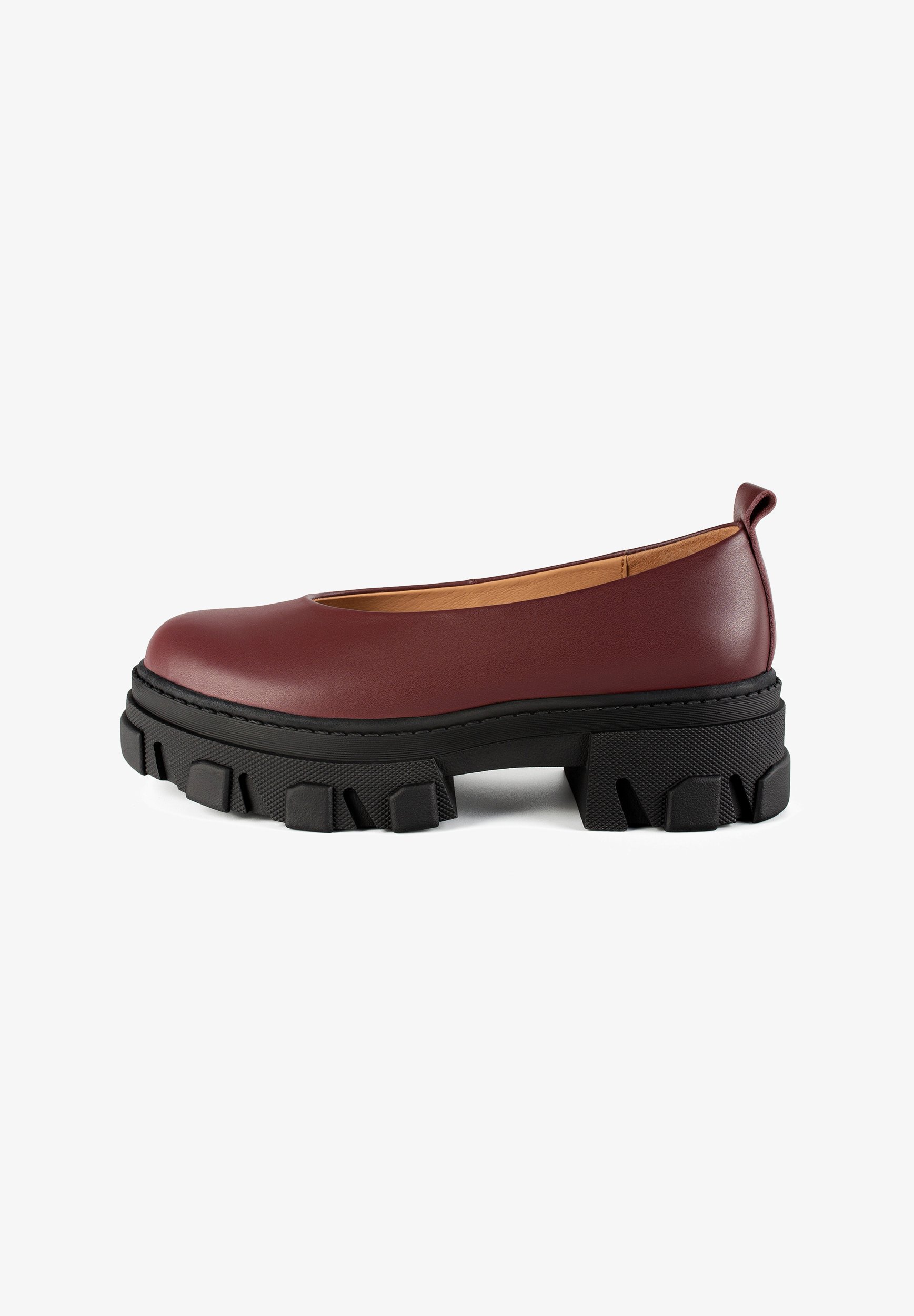 L37 STRAIGHT UP - Slip-ons - bordeaux