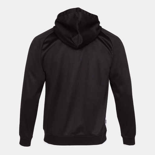  Chaqueta Con Capucha Joma Supernova Iii Negro Blanco