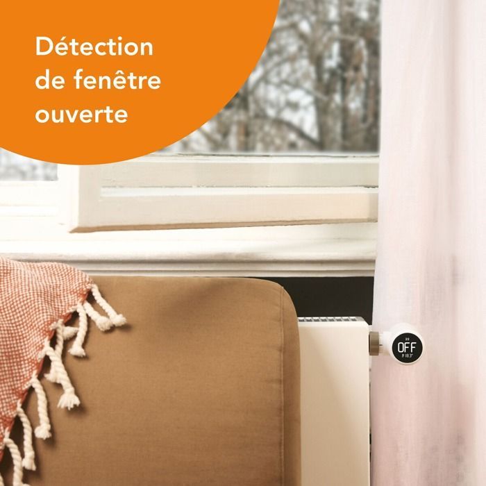 Cabeçote de radiador termostático conectado Tado X