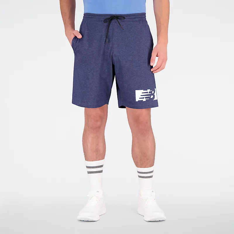 Men's Heathertech Knit Shorts - NB NAVY HEATHER