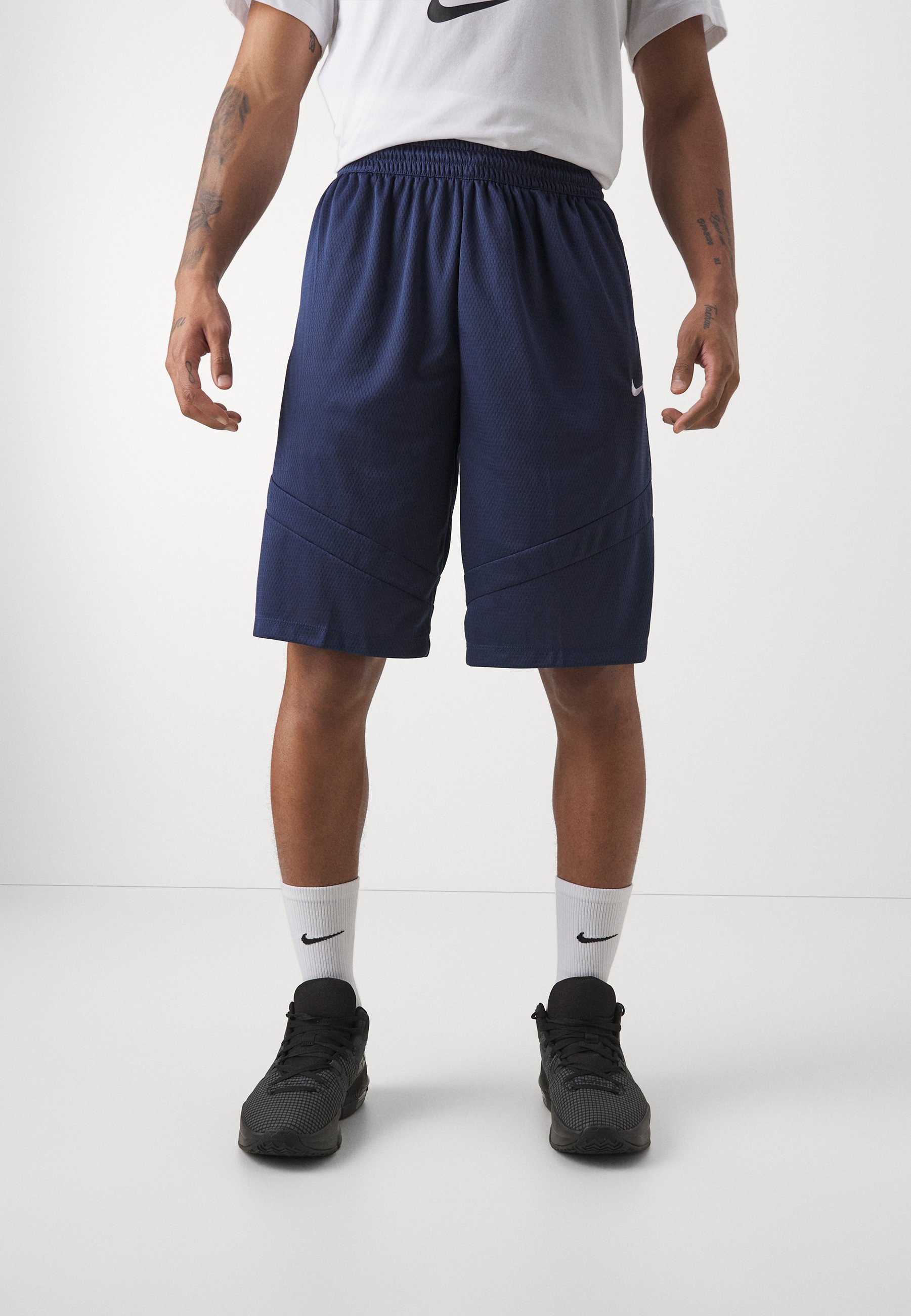 Nike Performance ICON 11IN SHORT - Sportovní kraťasy - black/white