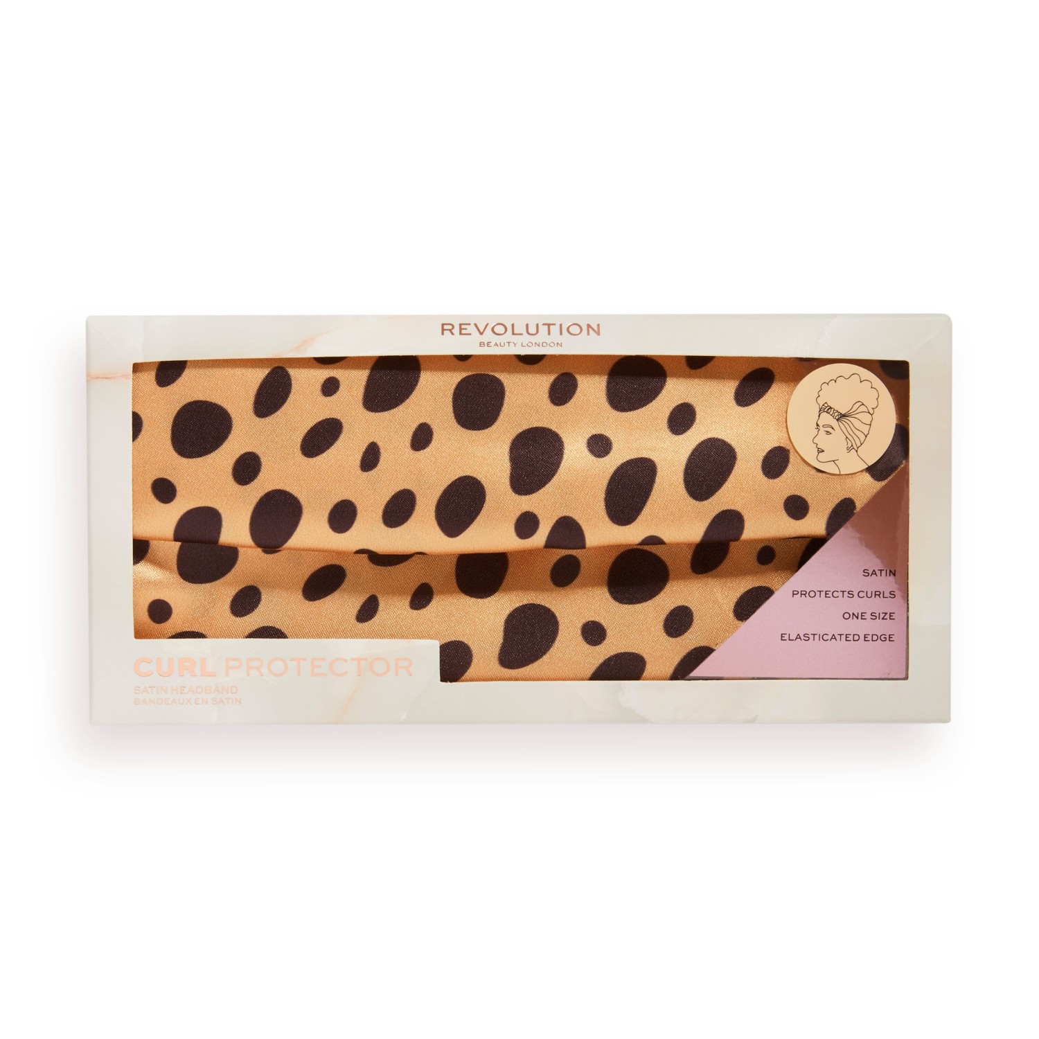 Revolution Hair Revolution Haircare Satin Headband Animal Print