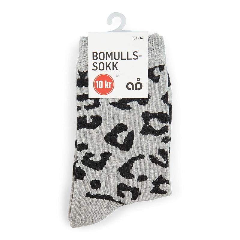 Time 2 Change bomullsstrumpor med motiv storlek 34/36