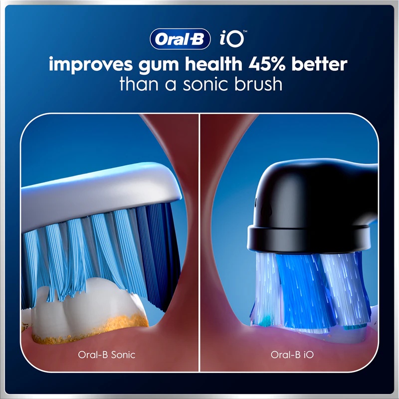 „Oral-B iO6 Connected Coach“ elektrinis dantų šepetėlis su dėklu
