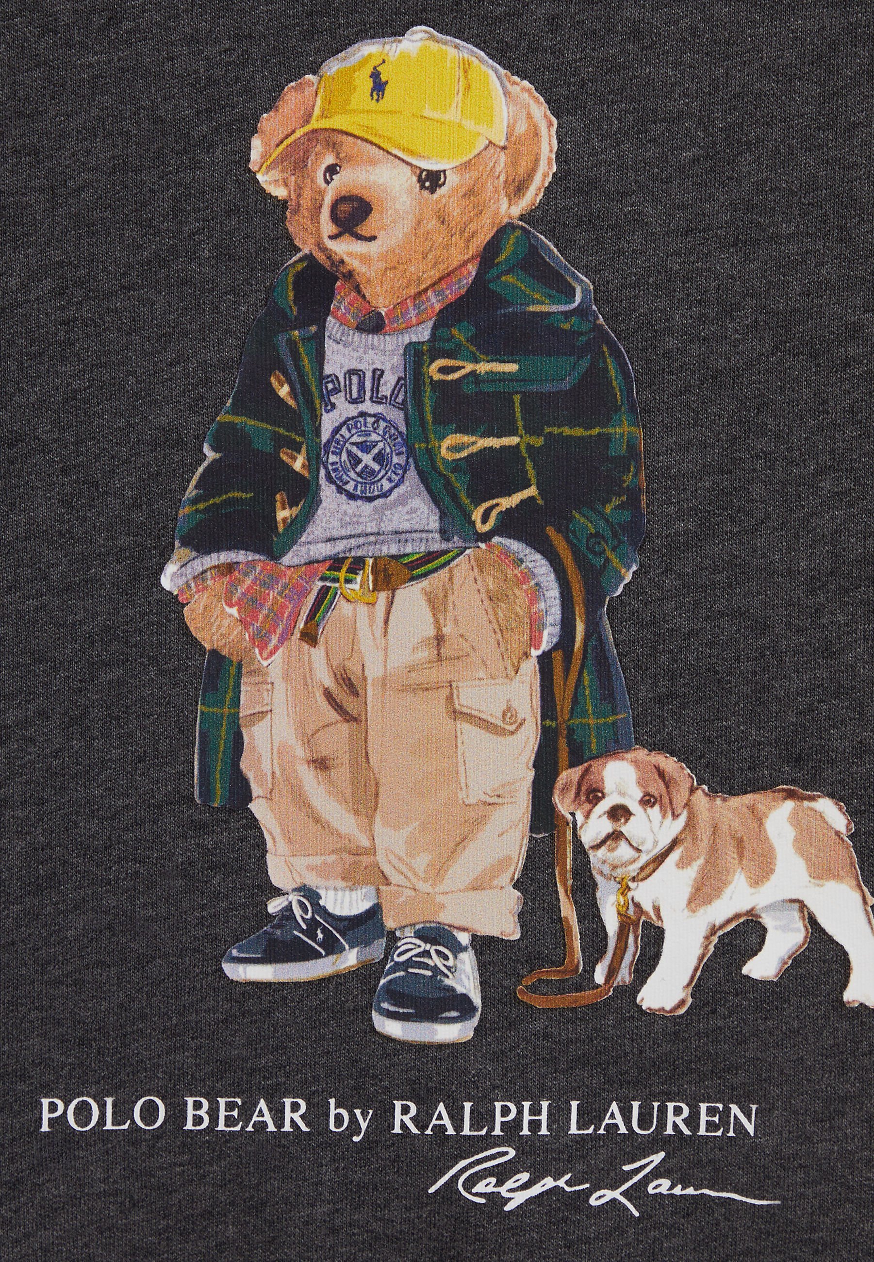 Polo Ralph Lauren POLO BEAR GEHARDE SWEATSHIRT UNISEX - Sweatshirt - Windsor Heather