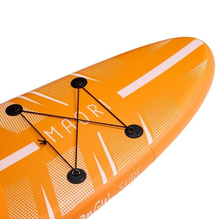 KANGUI Stand Up Paddleboard 335cm Inflatable SUP + Paddle + Backpack + High-Pressure Pump + Leash + Repair Kit - MAORI