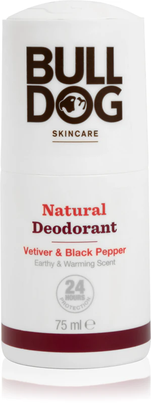 Desodorante Bulldog Natural Vetiver e Pimenta Preta