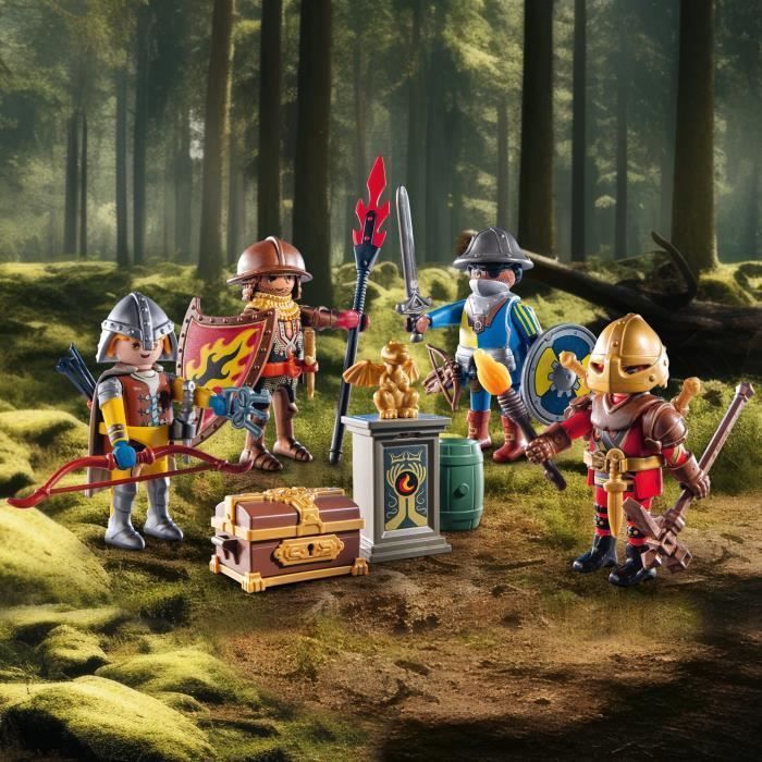 PLAYMOBIL 71487 Novelmore Ritter, Meine Figuren, 45 Teile, ab 5 Jahren