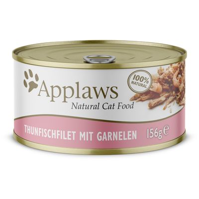 Applaws felnőtt macskáknak szánt konzerv tonhal/hal húslevesben 156 g
