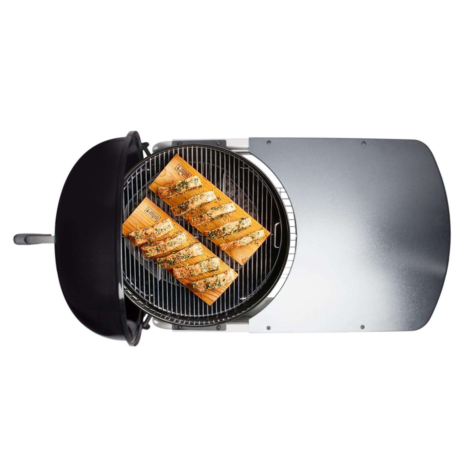 Weber 22 tum Performer Deluxe kolgrill svart
