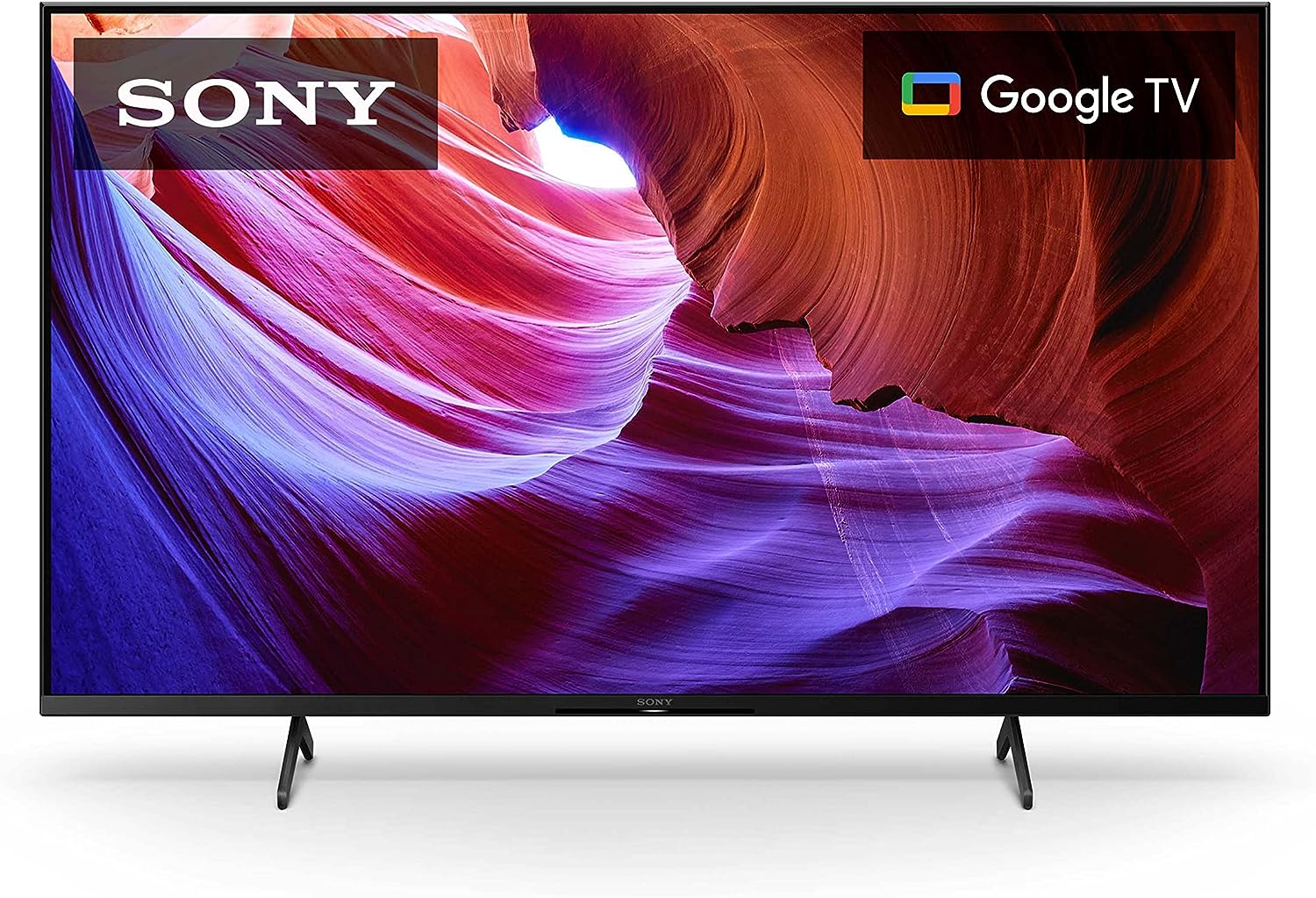 Sonyn 50 tuuman 4K Ultra HD TV X85K -sarja: LED-älykäs Google TV, jossa on Dolby Vision HDR ja natiivi 120 Hz:n virkistystaajuus KD50X85K - uusin malli, musta