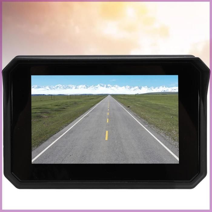 Navegador GPS para motocicleta Cocosity de 5 pulgadas, pantalla HD de 5 pulgadas, ideal para motocicletas.