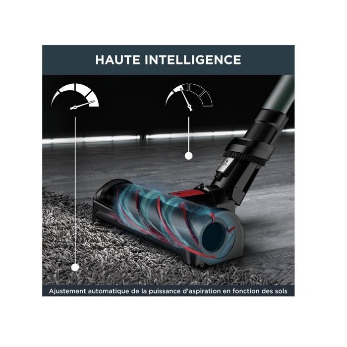 Rowenta Aspirateur balai sans fil multifonction, Performant, Polyvalent, 150 AW, Autonomie jusqu'à 45 minutes RH98A8WO