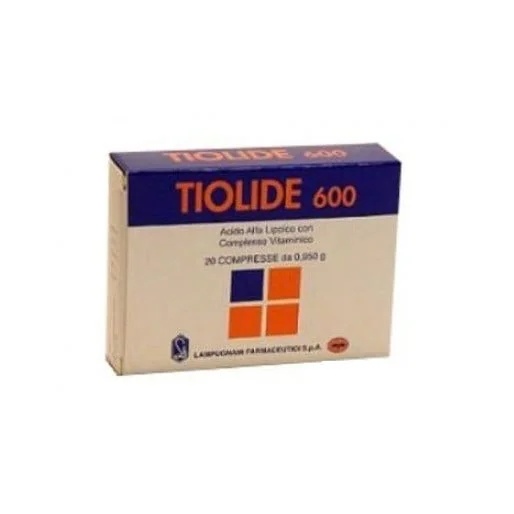 Voedingssupplement Tiolid 20 tabletten