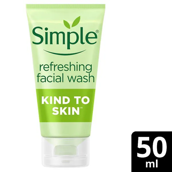 Prosty, odświeżający żel do mycia twarzy Kind to Skin 50ml