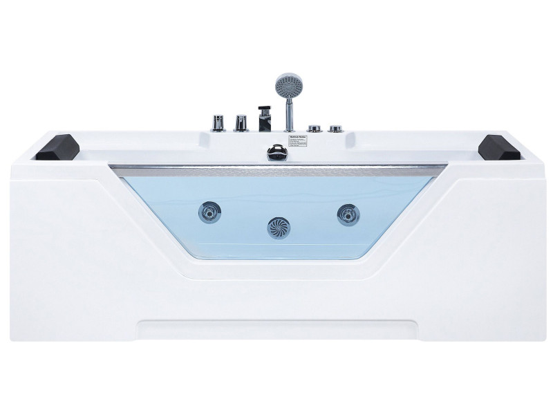 Wanna z hydromasażem 180x70 cm biała