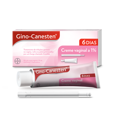 Gino-Canesten Gino-Canesten soppdrepende vaginalkrem 1 % 50 g 50 g