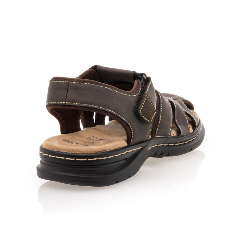Bruine sandalen/open teenschoenen voor heren